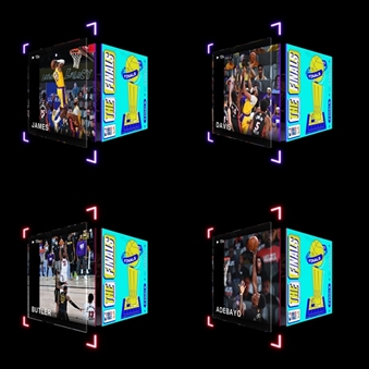 2019-20 NBA Top Shot "The Finals" (Series 1) LE (#/750) Complete Set (10) - Including LeBron James (#177/750) & Jimmy Butler (#12/357)